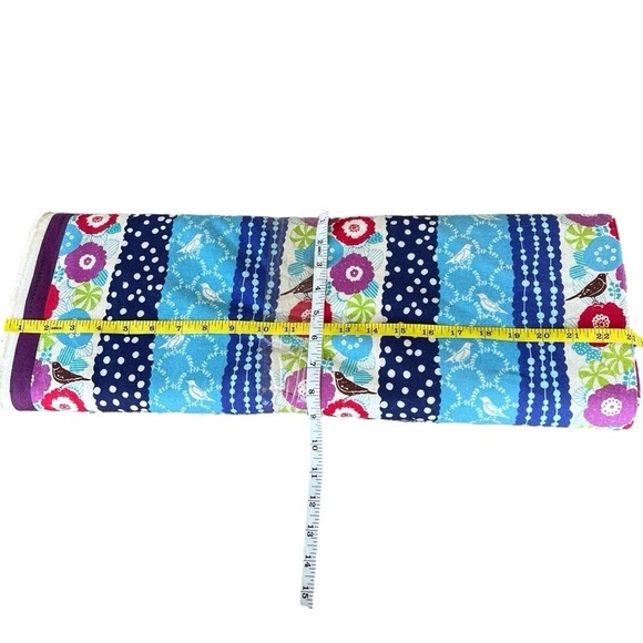Echino Peck Linen Cotton Canvas Japanese Fabric 6.6 Yards Colorful Whimsical - Picture 9 of 12